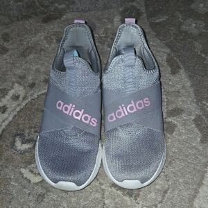 Adidas Women's Gray Slip-On Sneakers